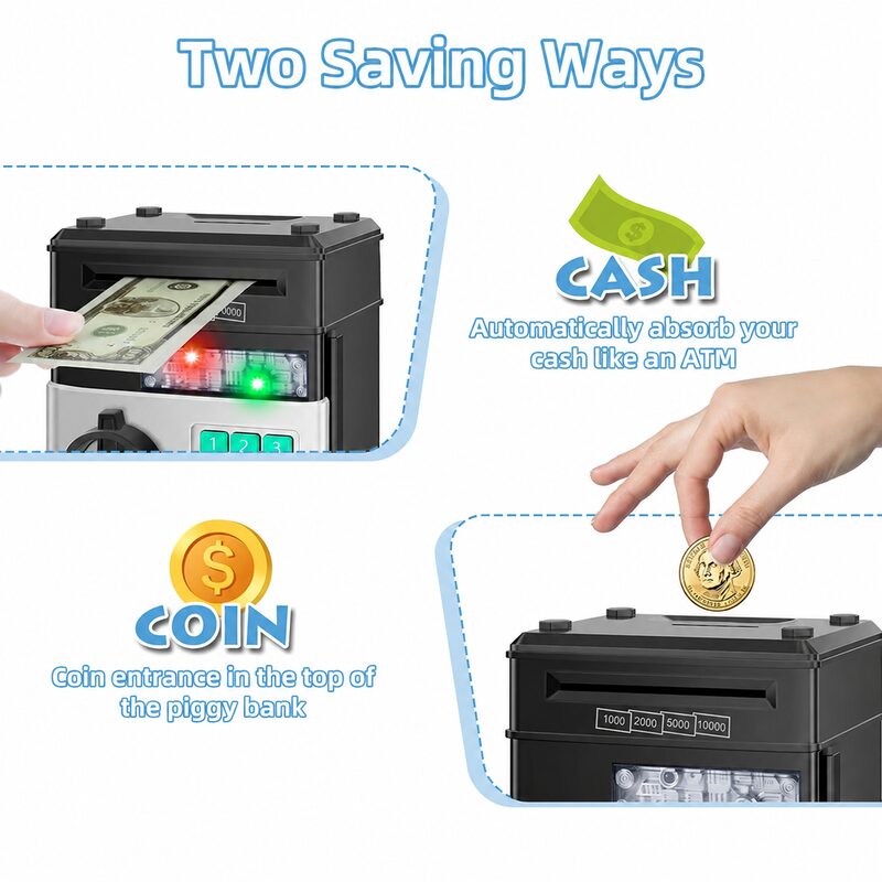 🔥 LIMITED-TIME 50% OFF 🏧 Kids’ ATM Piggy Bank – Make Saving Money Fun!