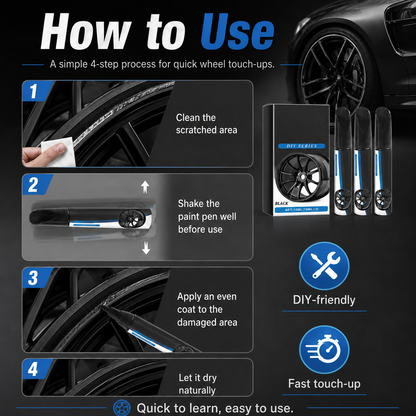 🚗 Wheel Scratch Repair Pen | DIY Curb Rash Touch-Up