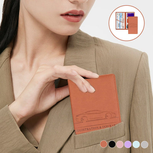 🌟Car Registration & Insurance Card Holder