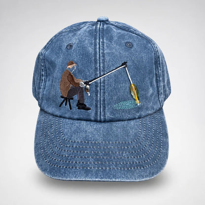 🔥LAST DAY 50% OFF - 🎣🧢 Catch of the Day Interactive Fishing Cap