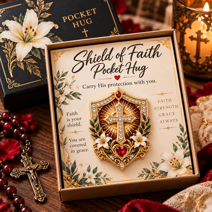 🔥Buy 3, Get 1 Free -🙏✨ Carry the Faith™ Pocket Hug Collection ✝️❤️