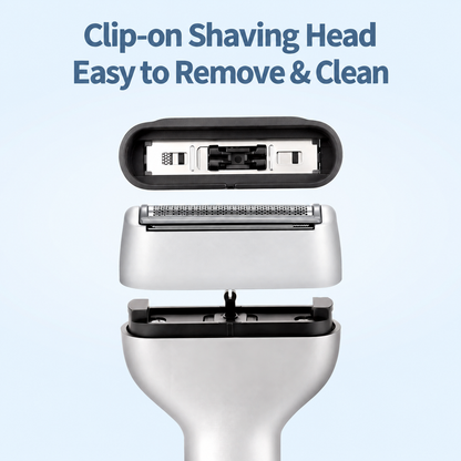 🪒 Rechargeable Foil Electric Shaver – Cordless Wet & Dry Razor for Men