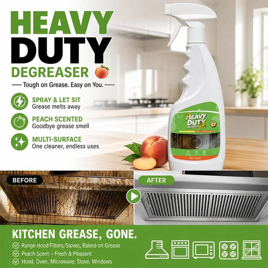 🏆52K+ Sold🧽 Heavy-Duty Kitchen Degreaser Spray + Free Cleaning Towel