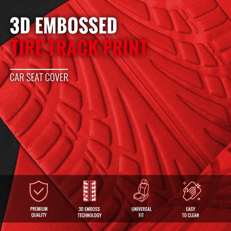 🚗 Universal 5-Seat Car Seat Covers – Breathable Washable Full Set