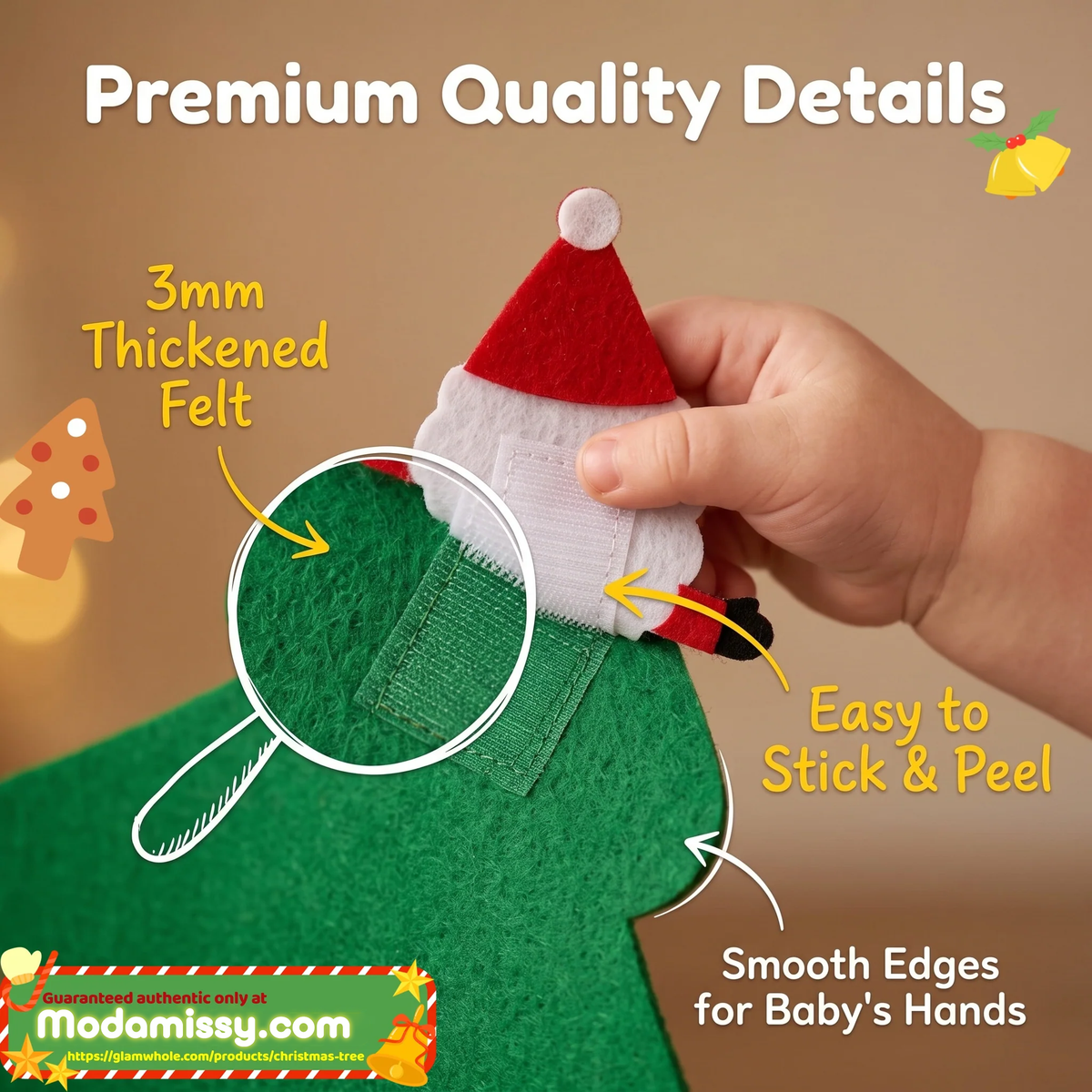 🎄 Kids DIY Felt Christmas Tree – Create, Decorate & Make Holiday Memories ✨🎁