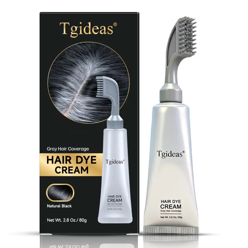 🔥Hot sell TODAY | Instant Gray Coverage Hair Dye Comb for Men & Women