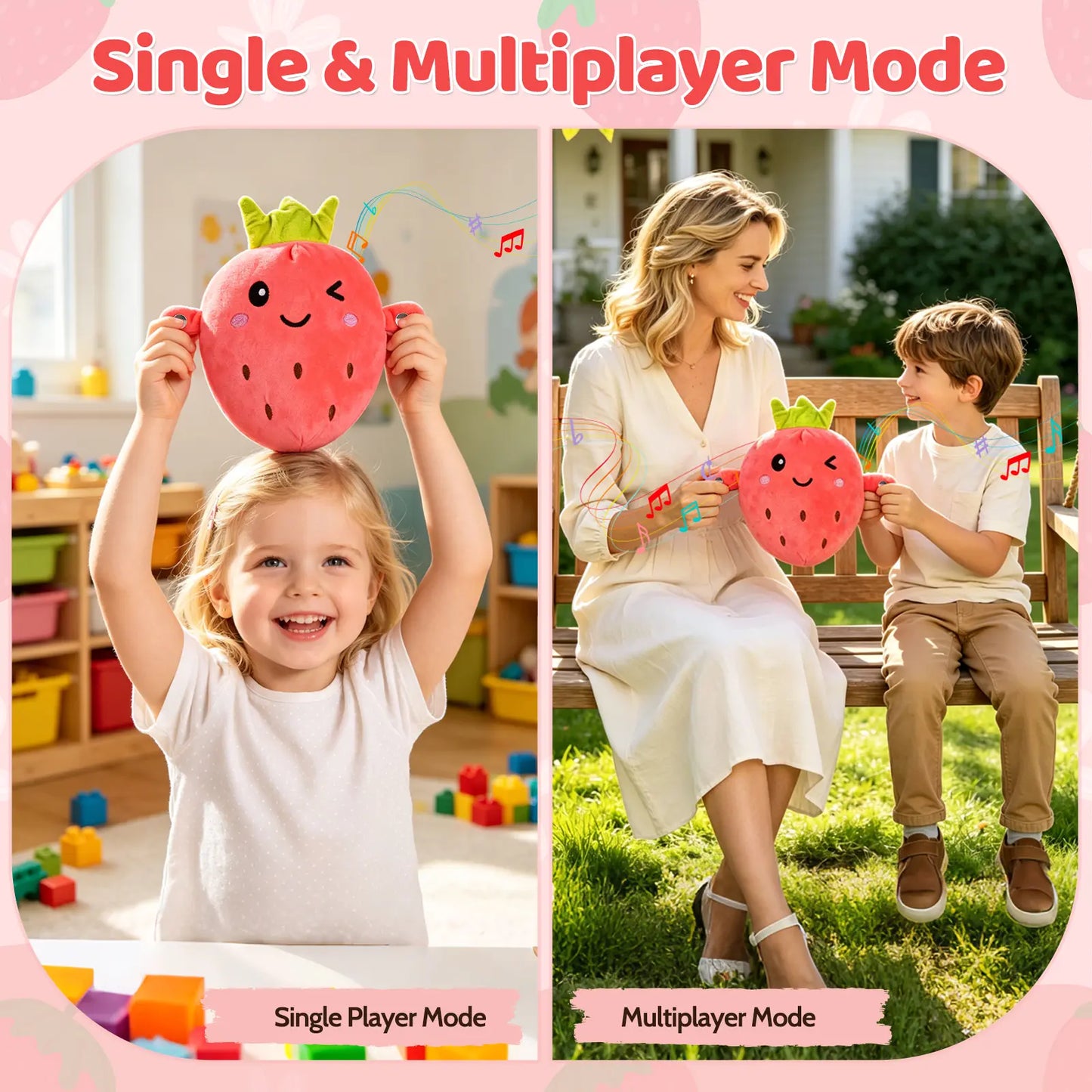 Interactive Music Plush Toy Set – Banana