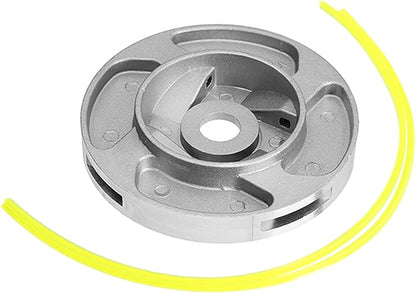 🌿 Universal Aluminum Grass Trimmer Head | Heavy-Duty Brush Cutter Replacement