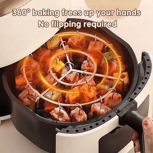 🔥 50% OFF TODAY | 🥩 Smokeless Vertical BBQ Grill For Effortless Skewers