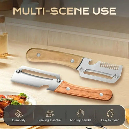 2-PACK Multi-Functional Vegetable Peeler for Kitchen