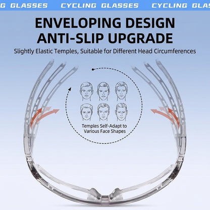 🕶️ Photochromic Sports Sunglasses | Adaptive Tint Outdoor Eyewear