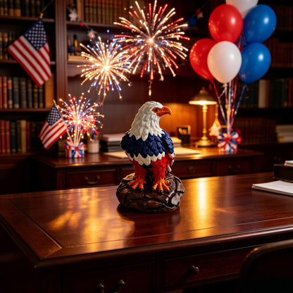 ⚡️Independence Day 49% OFF- 🦅U.S. 250th Eagle Stained Glass Table Lamp
