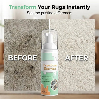 📍🔥Limited Time Promotion 49% OFF🔥Waterless Carpet Foam Stain Remover with Towel