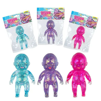 🔥 Jumbo Glitter Squishy – Soft & Stress-Relief!