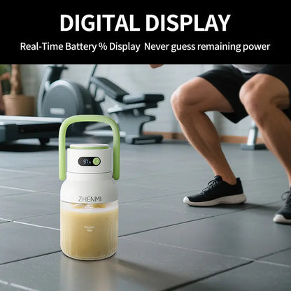 🥤 33oz Cordless Portable Blender | USB Rechargeable Smoothie Maker