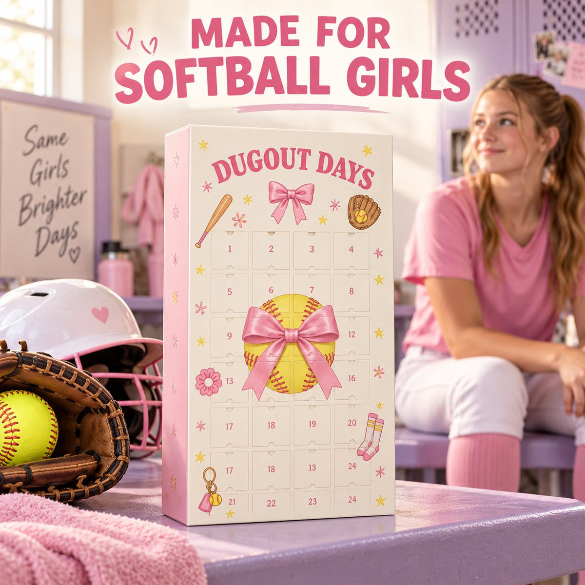 🥎 Softball Girl Advent Calendar