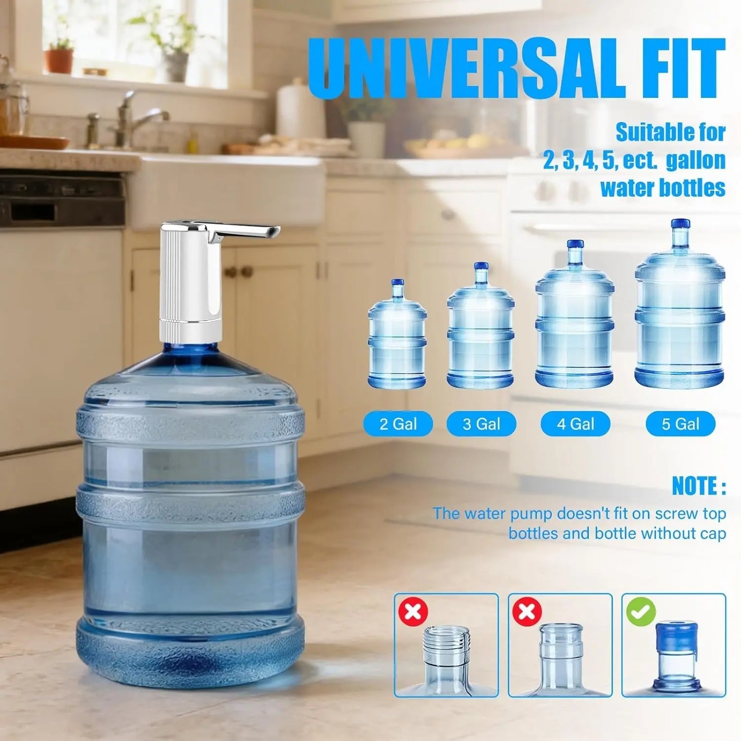 💥LIMITED TIME 55% OFF🚰 One-Touch Water Pump