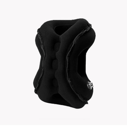 Portable Inflatable Airplane Sleep Pillow