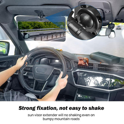 🚗 Polarized Car Sun Visor Extender | Anti-Glare UV400 Driving Shade