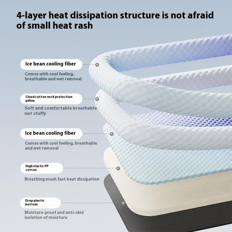 ❄️ Ice Silk Pet Cooling Mat – Breathable Summer Cooling Bed for Dogs & Cats