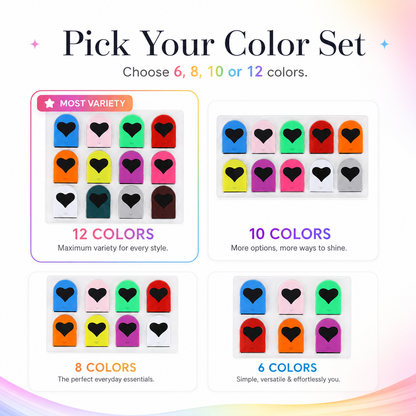 💖 Temporary Hair Chalk Applicators Set for Instant Washable Color 🎨