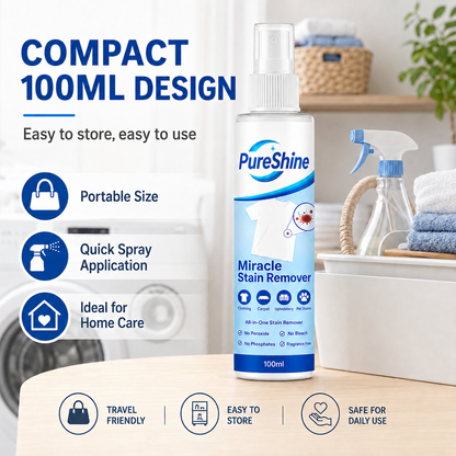 🧼All-in-One Stain Remover Spray ✨ For Clothes, Sofas, Carpets & Pet Messes