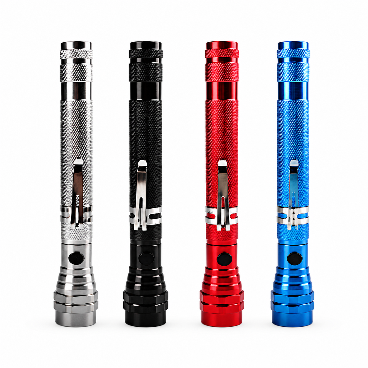 🔦 Telescopic Magnetic LED Pickup Tool Flashlight 🧲