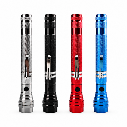 🔦 Telescopic Magnetic LED Pickup Tool Flashlight 🧲