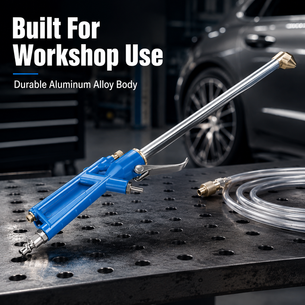 🛠️ Pneumatic Engine Cleaning Gun with Siphon Hose 🚗