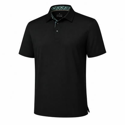 👔 Men's Breathable Stretch Polo Shirt | Cool, Comfortable & Sharp ✨
