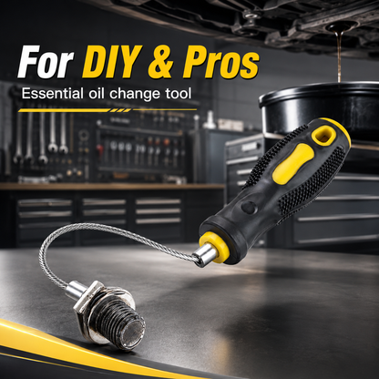🛠️ Universal Flexible Oil Plug Remover Tool