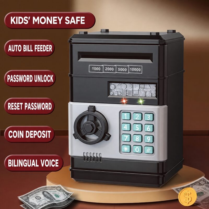 🔥 LIMITED-TIME 50% OFF 🏧 Kids’ ATM Piggy Bank – Make Saving Money Fun!