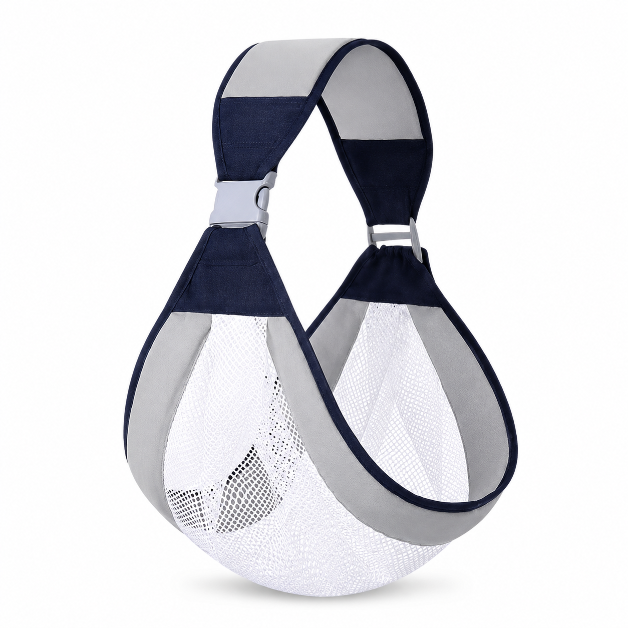 👶 Ergonomic Breathable Baby Sling Carrier with Padded Strap 🌟