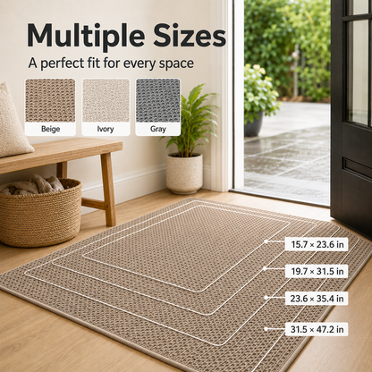 🐾 Cozy Soft Dirt-Trapper Indoor Mat