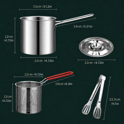 🔥LAST DAY SALE 49% OFF🎁304 Stainless Steel Multifuntional Fryer