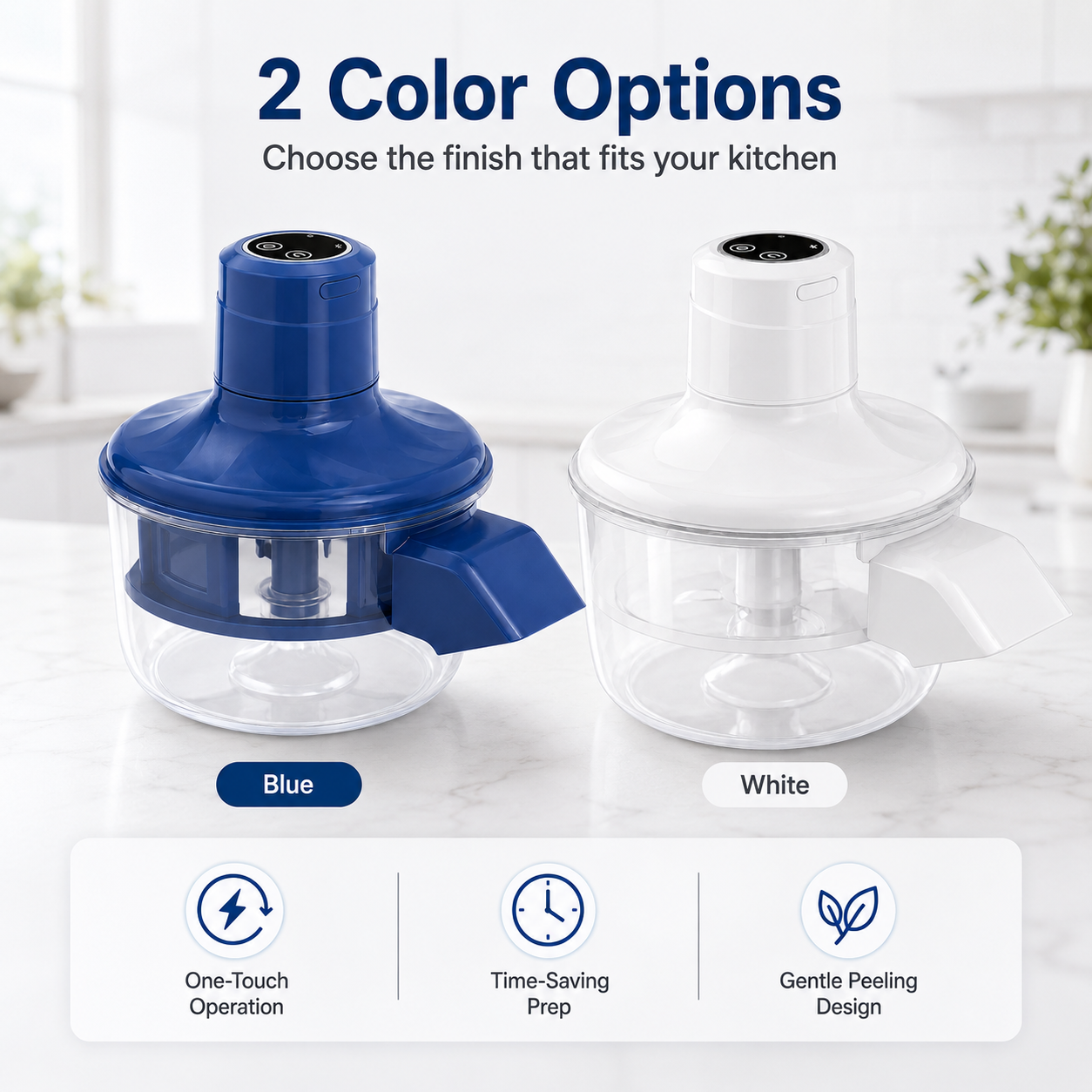 🧄 Electric Automatic Garlic & Fruit Peeler Machine 🍇