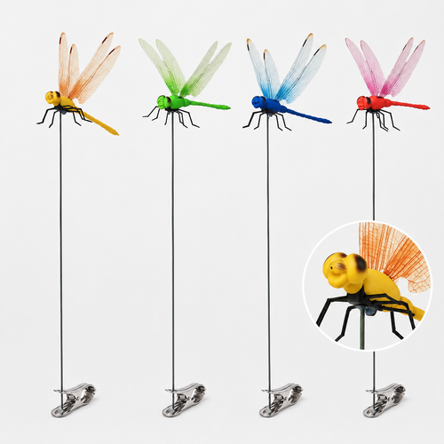 🦟3D Simulated Dragonfly Predator Clips for Natural Outdoor Insect Repellent 👒