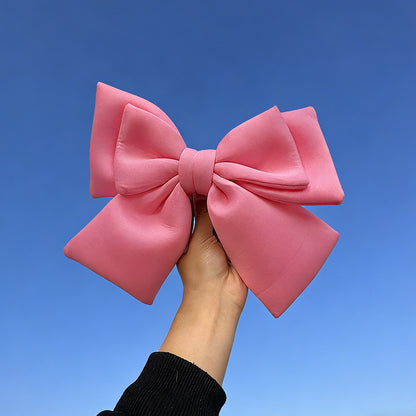 🎀 3D Oversized Pink Bow Car Exterior Decoration Sticker 🚗