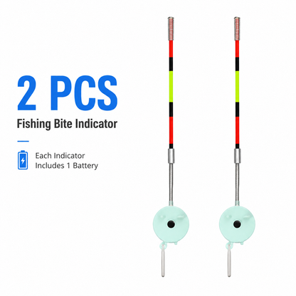 🚨 Never Miss A Strike — Smart LED Fishing Bite Alarm (Dual Sound & Visual Alert) 🎣