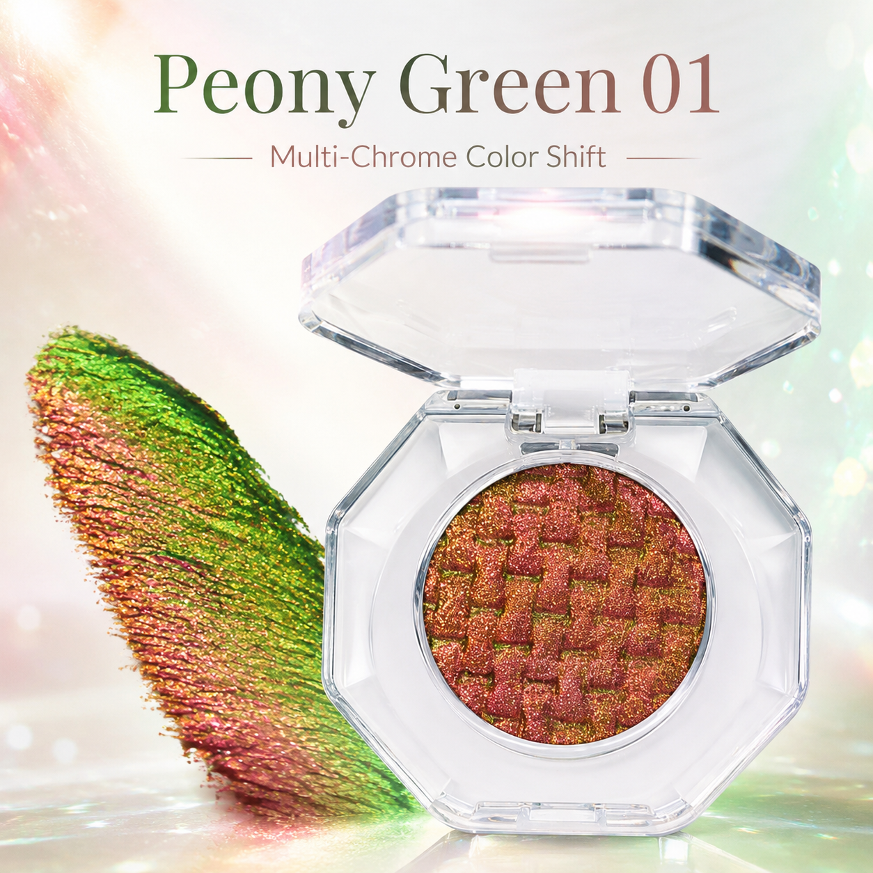 🔥 55% OFF Last Day ✨ Multi-Chrome Color-Shifting Eyeshadow 🌈 12H Iridescent Sparkle