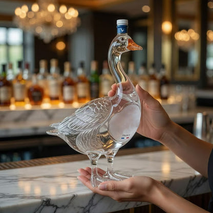 🦢 30th Anniversary 3D Sculpted Bottle | Luxury Gift & Bar Display