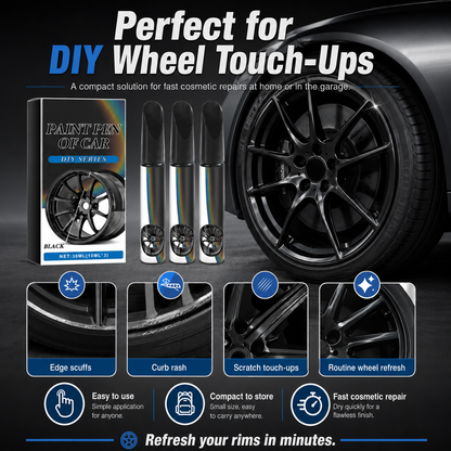 🚗 Wheel Scratch Repair Pen | DIY Curb Rash Touch-Up