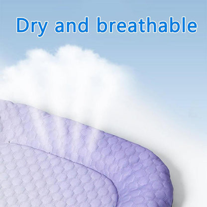 ❄️ Ice Silk Pet Cooling Mat – Breathable Summer Cooling Bed for Dogs & Cats
