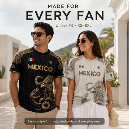 ⚽ Mexico Soccer Jersey 🦅 Premium Mexican Pride Fan Shirt