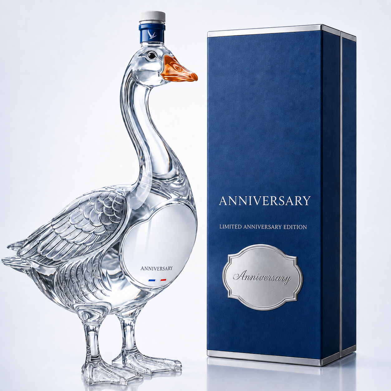 🦢 Swan Bottle – Luxury Collector Gift Edition
