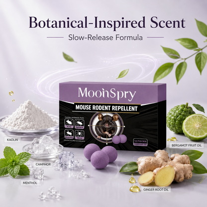 🚫🐭 Natural Rodent Repellent Balls | Keep Mice Away Before They Move In 🌿