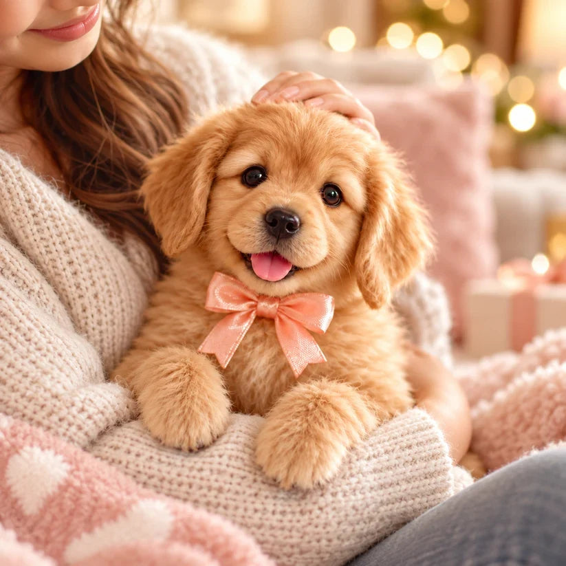 🐶 49% OFF – Golden Buddy™ Realistic Robot Golden Retriever Puppy🐾