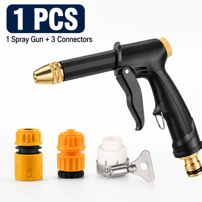 🚿 High-Pressure Hose Spray Gun for Car Wash & Outdoor Cleaning