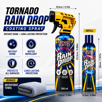 🚗 Instant Water-Repellent Coating Spray Quick Car Paint Gloss Detailing Protection 💧