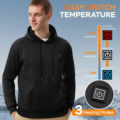 🔥Hot Sale 49% OFF🔥 Heated Hoodie for Men